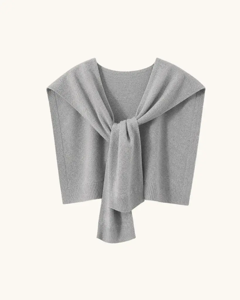 Cashmere layer grey