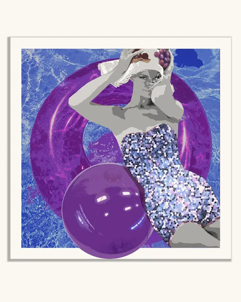 Colección BAÑISTAS: RAINBOW-VIOLETA