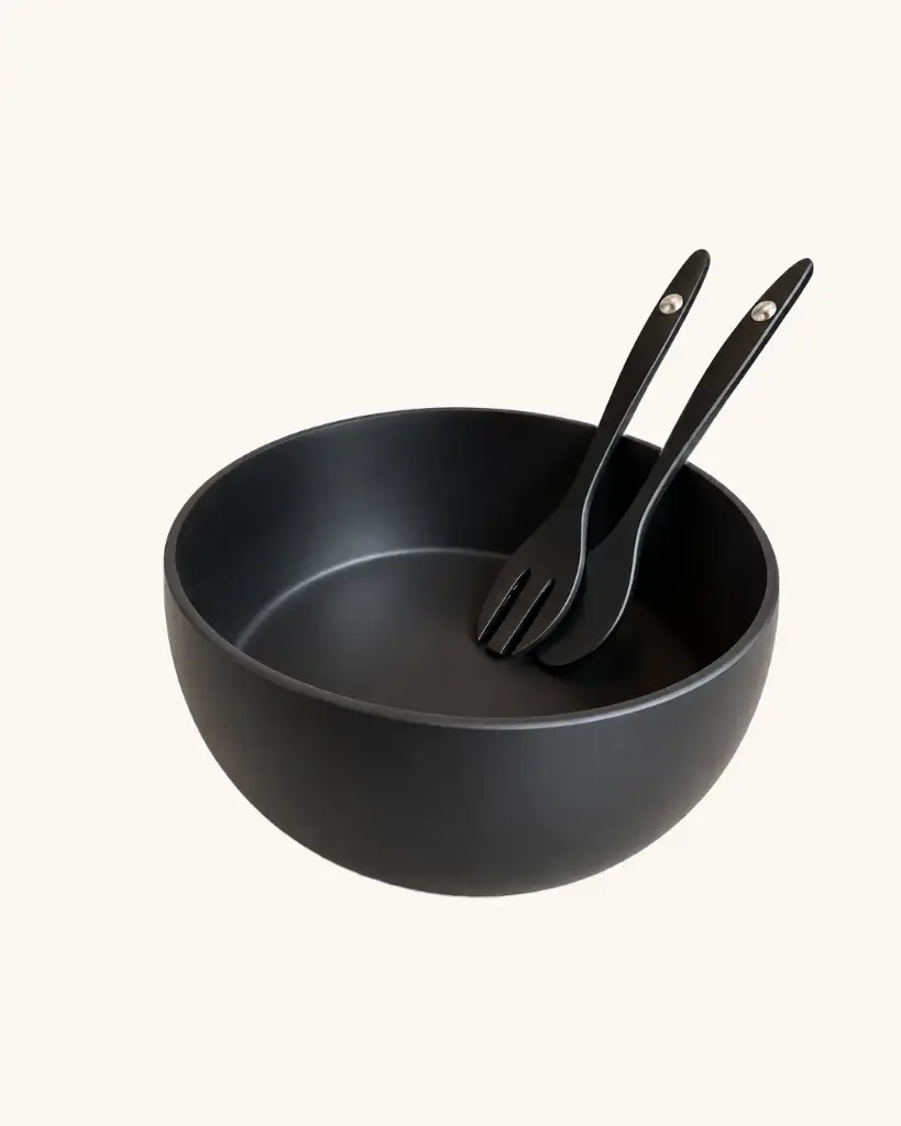 Ensaladera con palas